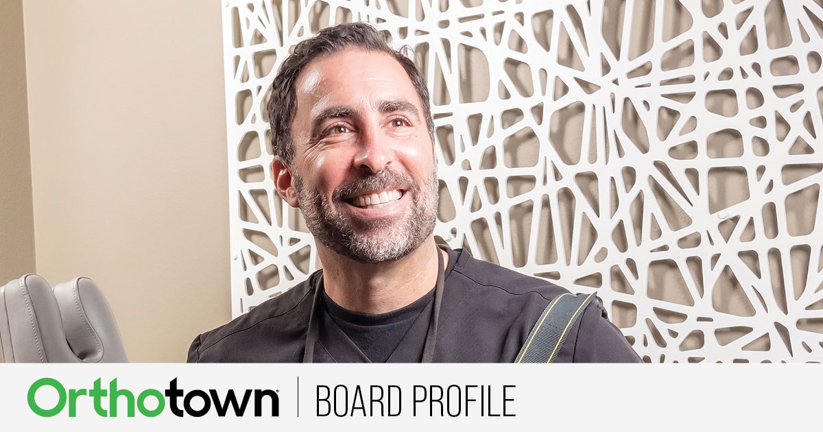 Board Profiles: 5 Questions With Dr. Glenn Krieger To kick off our series of Orthotown editorial board profiles, we opted for one of the most recognizable names in the modern orthodontic industry: Dr. Glenn Krieger, who practices in the Dallas metro area, teaches clinical photography courses around the globe, and founded the Orthopreneurs Summit and podcast, which focus on the business side of orthodontics.