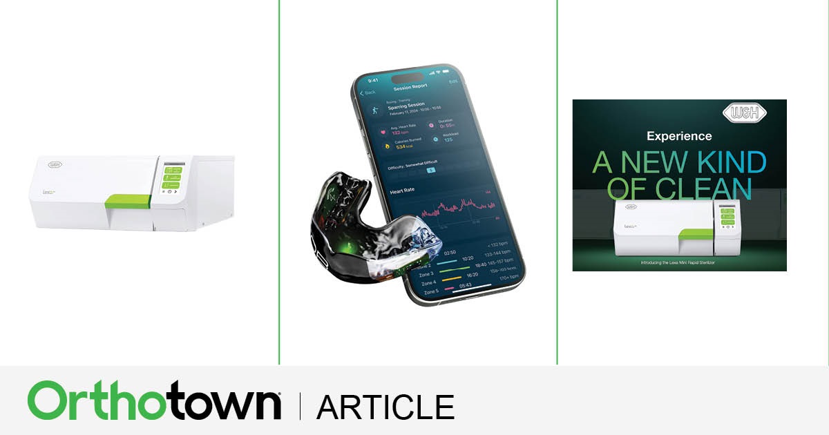 New Products Take a look at some of the newest products hitting the orthodontic market.