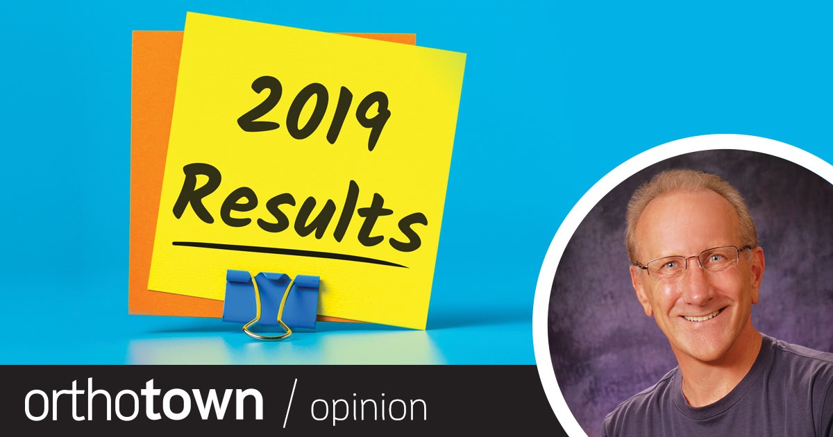Embrace Progress 2019: A Year in Review As another year comes to a close, Orthotown Editorial Director Dr. Daniel Grob reflects on what he’s learned over the last 365 days and invites Townies to share their favorite patient cases. 