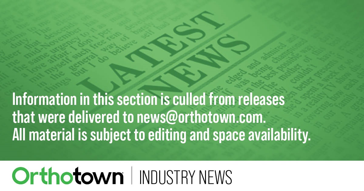 Industry News Take a look at some of the latest happenings in the orthodontic industry.