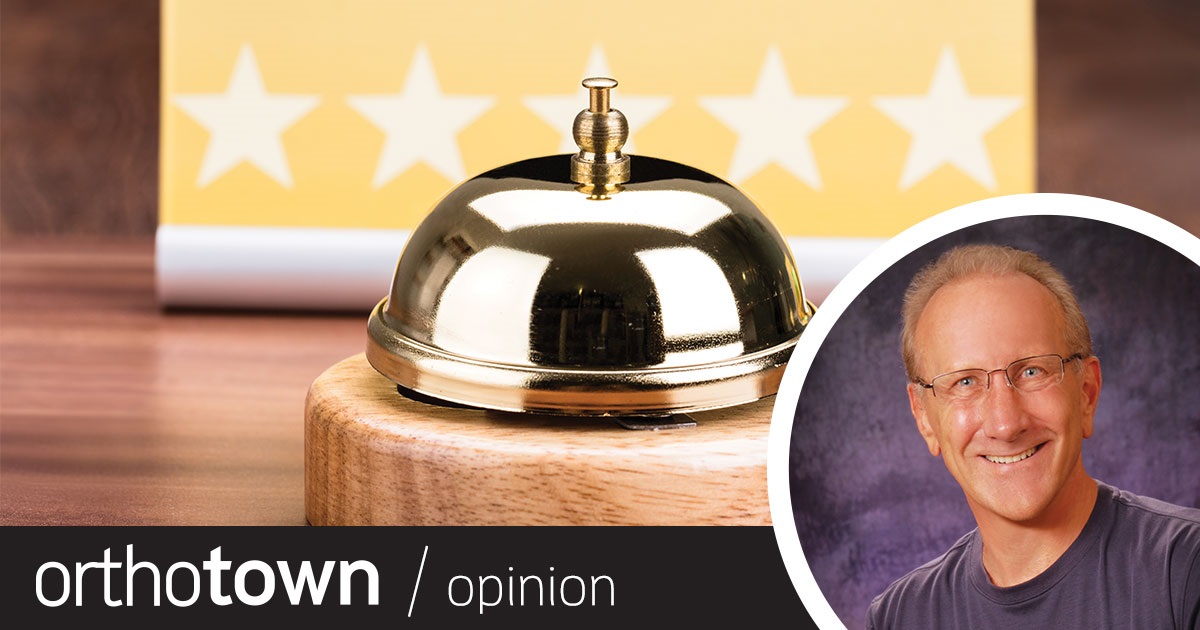 Embrace Progress: A Friendly Reminder of What Being Friendly Can Do Dr. Daniel Grob, Orthotown editorial director, uses customer service examples from the hospitality industry to illustrate what  health care providers should focus on to keep patients happy.