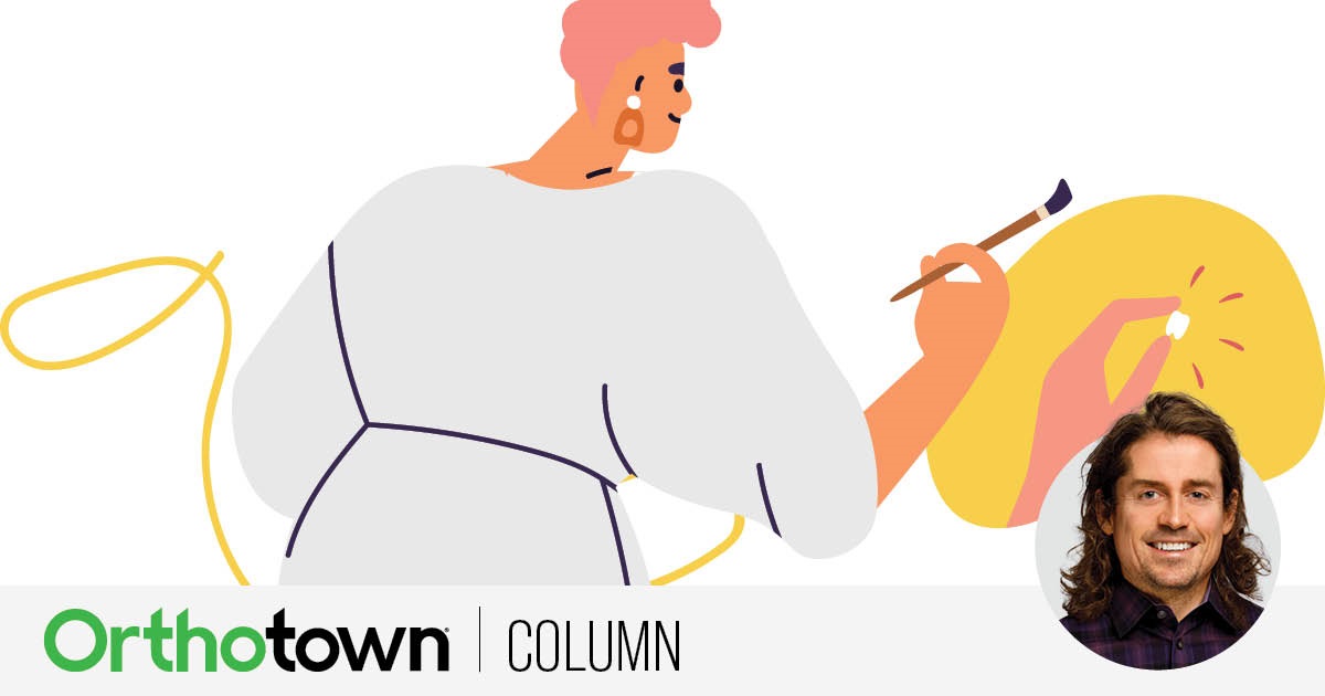 A Voice in the Arena: Selfish Motives of a Contract Artist Dr. Chad Foster, Orthotown’s editorial director, explains how a small number of cases elevates his performance in all the other projects in his practice. How can readers find a consistent level of passion and curiosity in what they’re doing clinically?