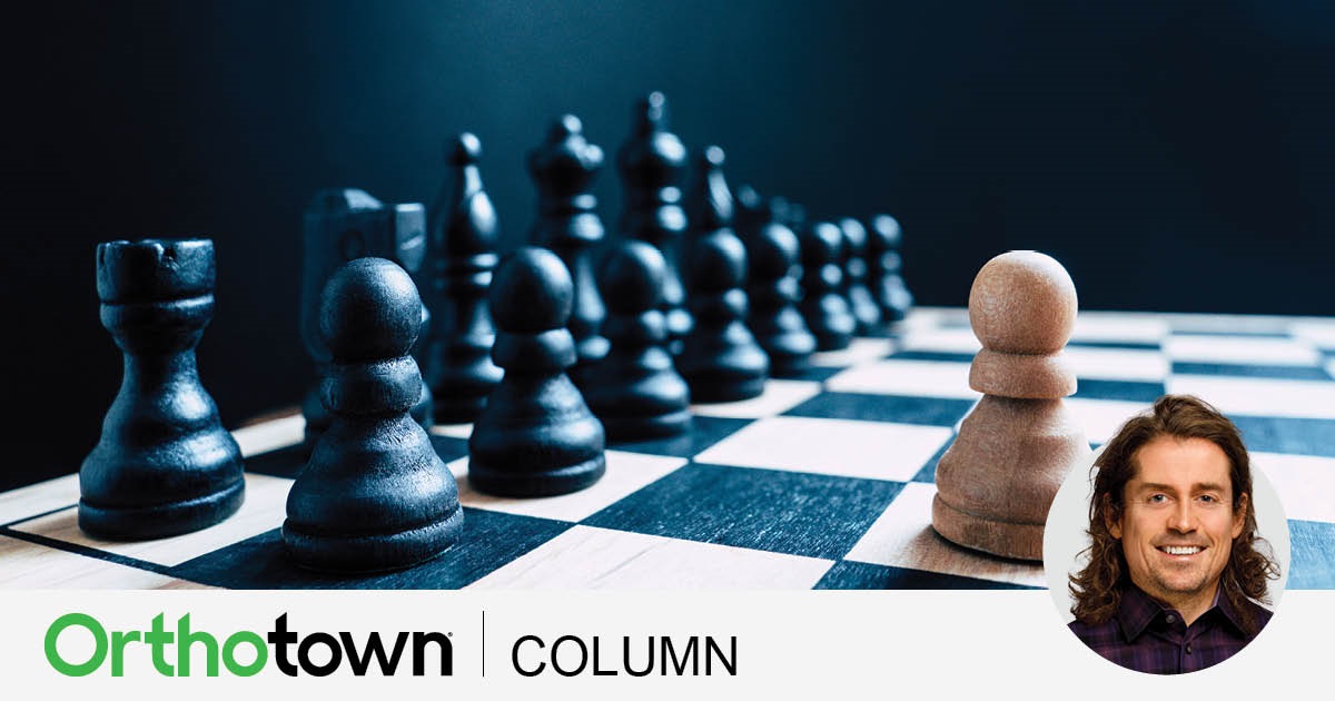 A Voice in the Arena: David vs. Goliath Orthotown’s editorial director, Dr. Chad Foster, says doctor-owned private orthodontic practices should devote their energy to informing consumers about the biggest difference between their services and corporatized practices. 