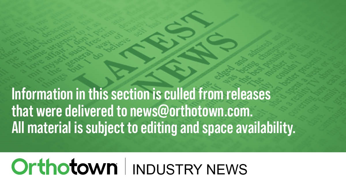 Industry News Take a look at some of the latest happenings in the orthodontic industry.