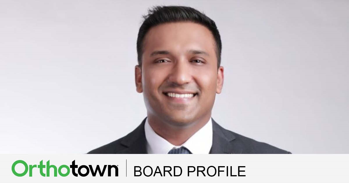 3 Questions With Dr. Adith Venugopal Dr. Adith Venugopal, who joined the Orthotown editorial advisory board in 2022 has shared some interesting case studies over the past few years including one in this issue.