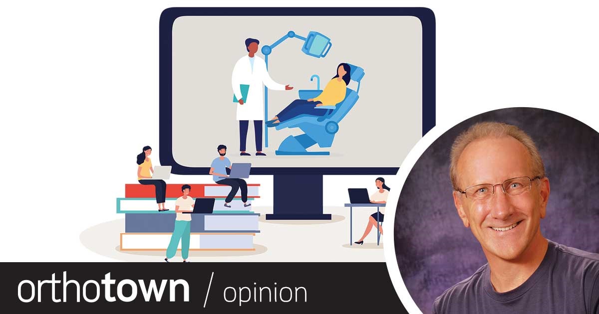 Embrace Progress:  Rethinking Education Orthotown editorial director Dr. Dan Grob forecasts significant and permanent changes in how higher education institutions, including dental schools, teach and train students in the wake of the coronavirus pandemic.