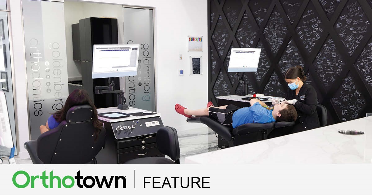 Office Visit: Dr. Marc Goldenberg This Townie’s laid-back approach and mastery of soft skills are on full display in this exclusive peek within his newly built Boca Raton, Florida, practice. He shares his clinical must-haves, an uncommon philosophy of early treatment, lessons learned in setting up shop in a saturated spot and more. 