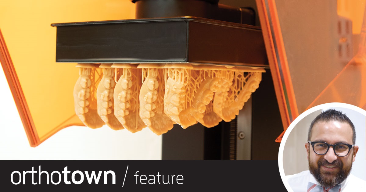 Fit to Print (Part 1) In the first installment of a two-part series, Dr. Rooz Khosravi identifies the main components required to set up an in-office aligner system—intraoral scanners, digital
software packages and 3D printers—and what orthodontists should look for in each.