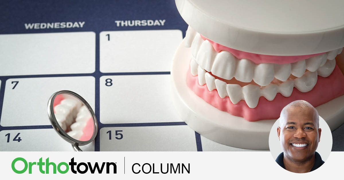 Behind the Curtain: Treatment-Plan Your Happiness As Dr. Jason Battle explains: “Orthodontists are always looking for what’s wrong in every situation so we can fix it. … It’s a terrible way to live outside the practice, though,
because when you look for the negative, you’ll find the negative.” 