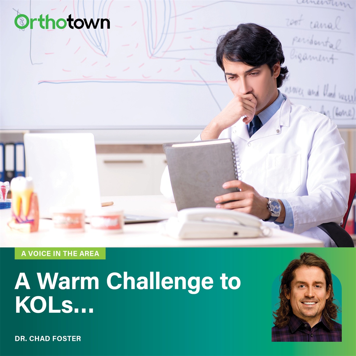 A Voice in the Arena: A Warm Challenge to KOLs... Editorial director Dr. Chad Foster advocates for transparency and collaboration among key opinion leaders to elevate orthodontics.