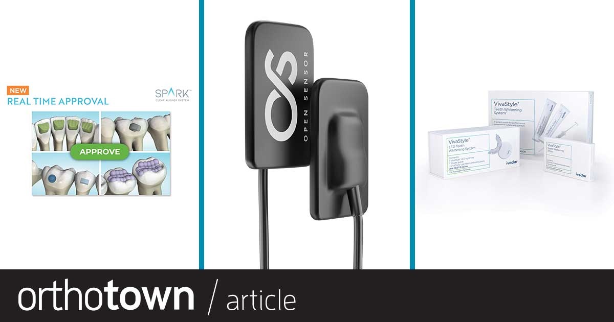 New Products Take a look at some of the newest products hitting the orthodontic market.