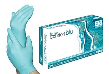 True Comfort Blu Gloves