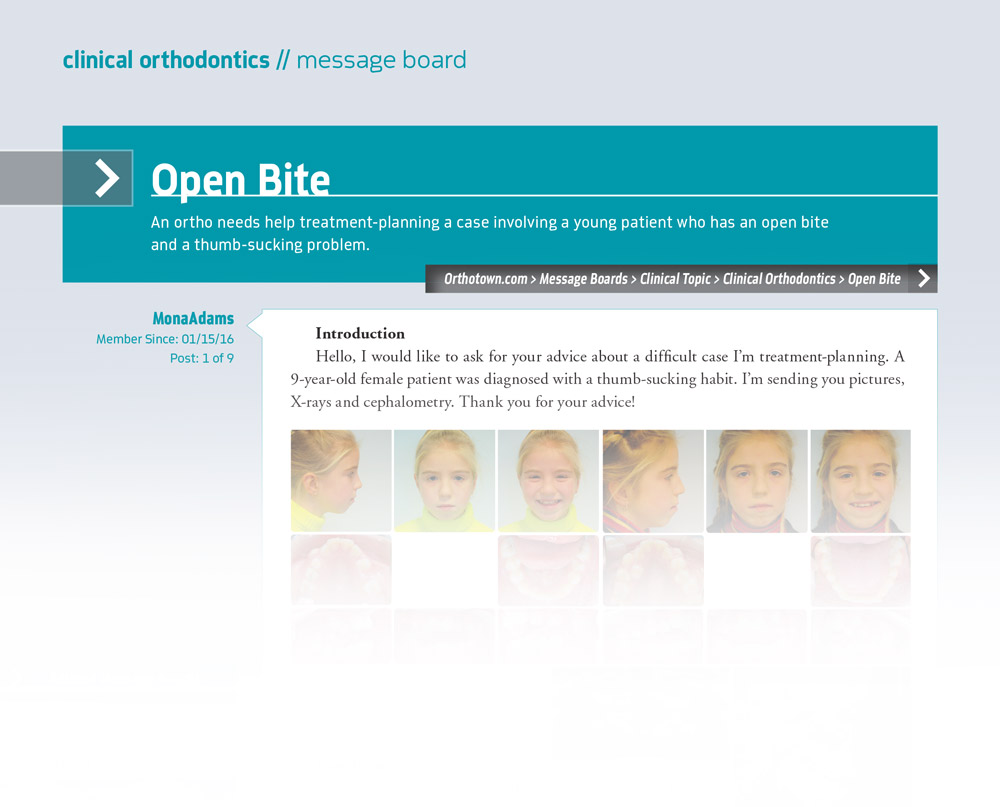 Message Board Header