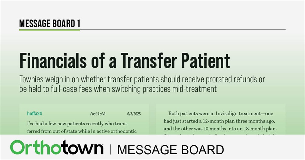 Financials of a Transfer Patient