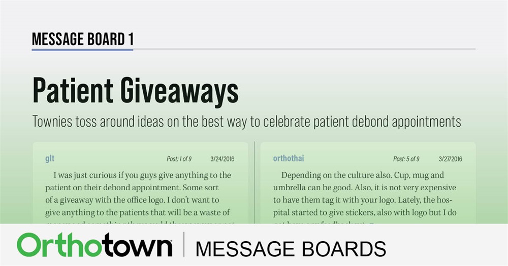 Patient Giveaways